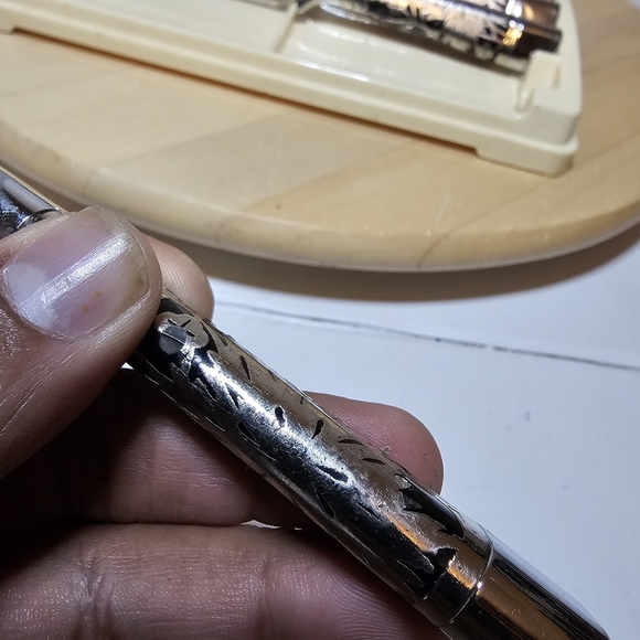 Vintage 1950s Set 6 Carvel Hall Fine Cutlery by Briddell Steak Knives In Case - Picture 7 of 11